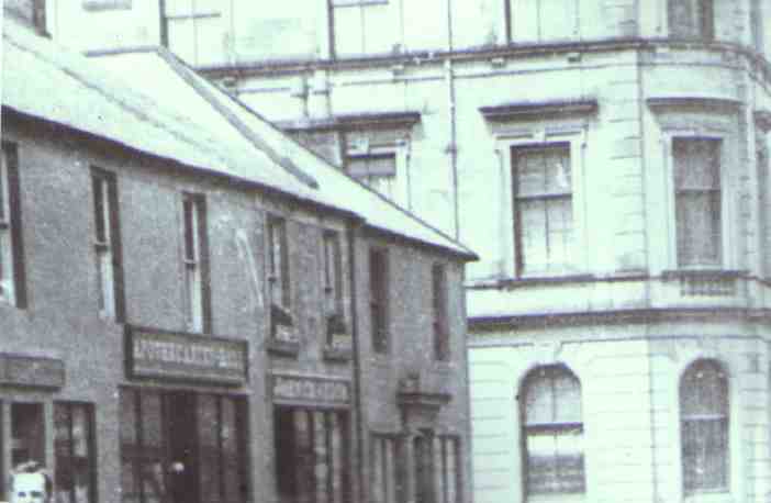 Apothecary Hall in Langholm High Street circa 1900