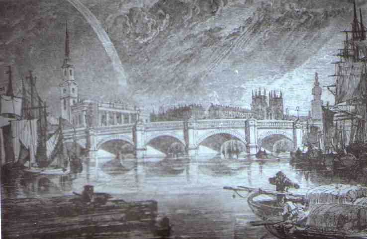 Broomielaw Bridge in Glasgow built in 1836