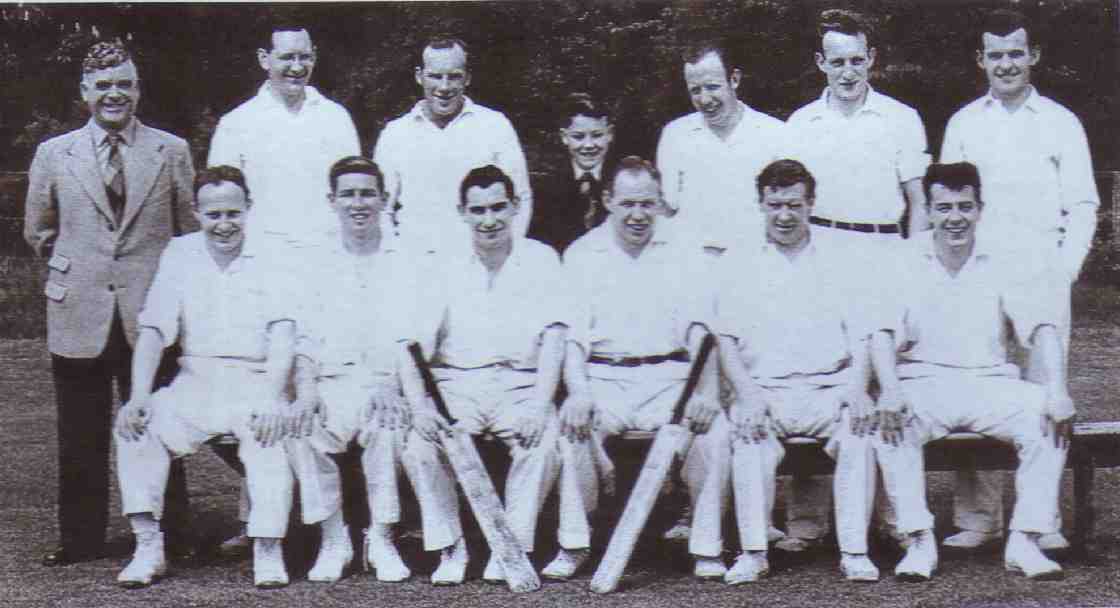 Langholm Cricket XI in 1959