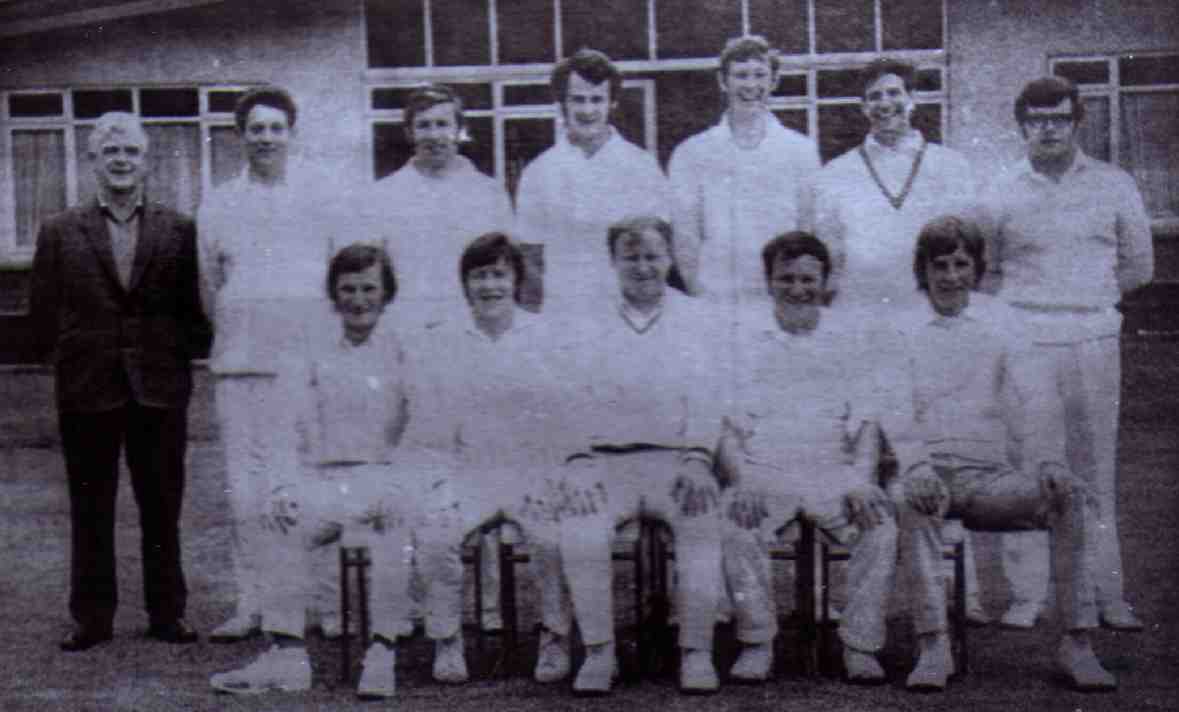 Langholm Cricket team in 1965