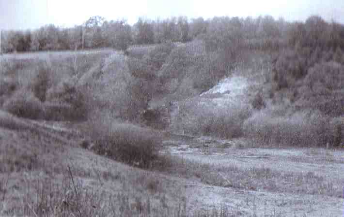 What was once a fine viaduct is now only debris, demolished in 1986