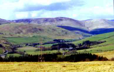 A view of Ewes valley from Whita