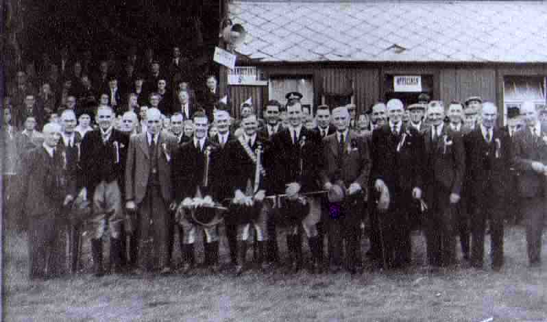 Langholm Ex-Cornets get together in 1947