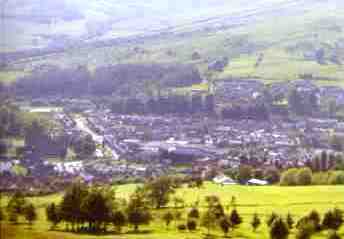 Langholm viewed from Whita hill