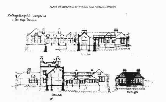 Woodd and Ainslie's plan of proposed Hospital
