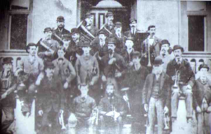 Langholm Brass Band circa 1880