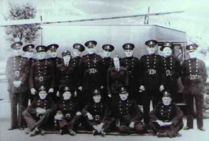 Langholm Fire Brigade in 1945
