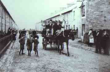 Queen Victoria's Diamond Jubilee celebration parade in Eskdaill Street in 1897