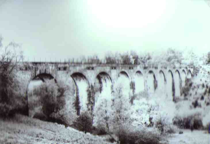 The Tarras viaduct in 1974