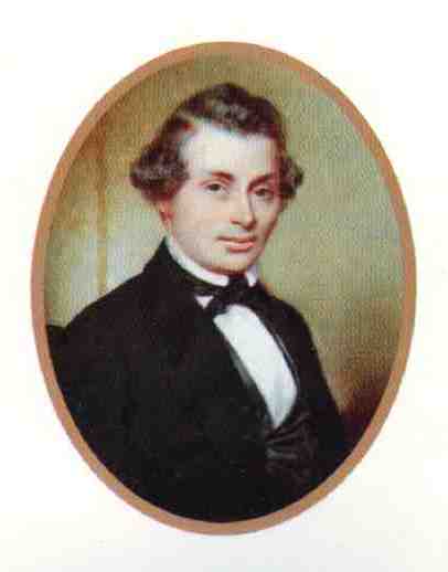 A portrait of Thomas Hope when a young man, it now hangs in the Town Hall