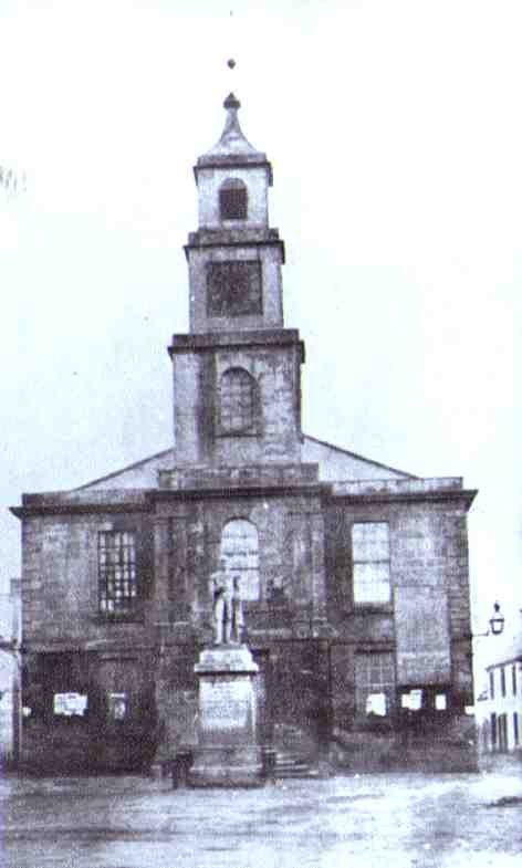 Langholm Town Hall in 1878