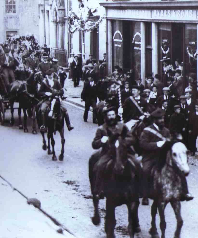 Queen Victoria's Diamond Jubilee celebrations in Langholm 1897