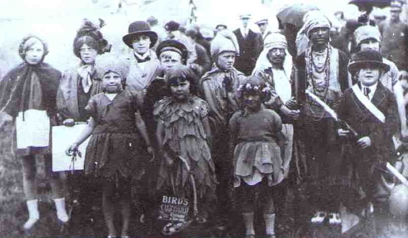 Old Town Bowling Club Fancy Dress Party in 1926